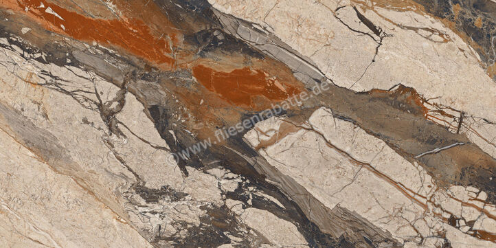  Imola Ceramica The Room Breccia Phoenix 60x120 cm Bodenfliese / Wandfliese Stärke: 6,5 mm Glänzend Eben Lappato BRE PH6 12 LP (186857) | 450129