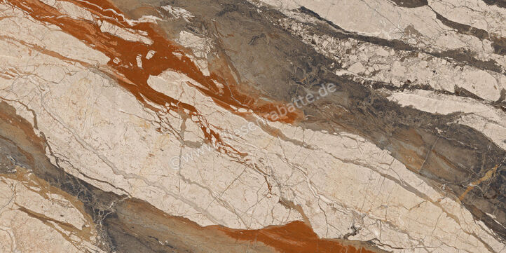  Imola Ceramica The Room Breccia Phoenix 60x120 cm Bodenfliese / Wandfliese Stärke: 6,5 mm Glänzend Eben Lappato BRE PH6 12 LP (186857) | 450135