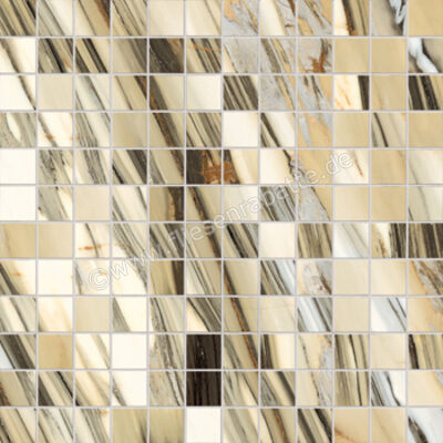 Imola Ceramica The Room Calacatta Oyster 30x30 cm Mosaik Stärke: 6,5 mm Matt Eben Naturale MK.CAL OY6 30 | 450159