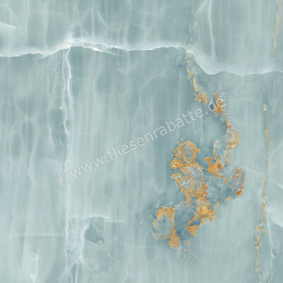  Imola Ceramica The Room Onyx Aqua Blue Gold 60x60 cm Bodenfliese / Wandfliese Stärke: 6,5 mm Matt Eben Naturale BLU AQ6 60 RM (190815) | 450348