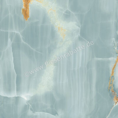  Imola Ceramica The Room Onyx Aqua Blue Gold 60x60 cm Bodenfliese / Wandfliese Stärke: 6,5 mm Matt Eben Naturale BLU AQ6 60 RM (190815) | 450351