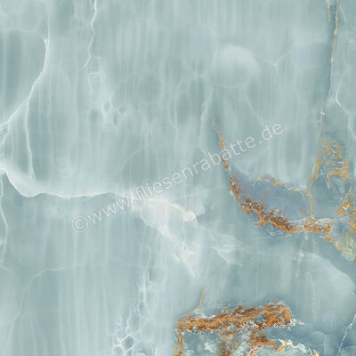  Imola Ceramica The Room Onyx Aqua Blue Gold 60x60 cm Bodenfliese / Wandfliese Stärke: 6,5 mm Matt Eben Naturale BLU AQ6 60 RM (190815) | 450354