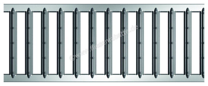 ACO Self Roste Stegrost Länge 1000 mm Stahl verzinkt Stahl verzinkt Breite: 118 mm Länge: 1 m 38516 | 451071