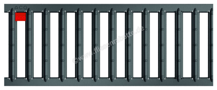 ACO Self Roste Stegrost Länge 500 mm Stahl verzinkt anthrazit pulverbeschichtet Stahl verzinkt anthrazit pulverbeschichtet Breite: 118 mm Länge: 0,5 m 10306 | 451761