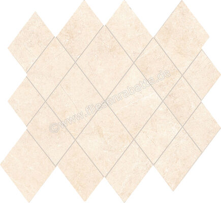  Ragno Realstone_Argent Avorio 32.3x35.3 cm Mosaik Rombi Matt Eben Naturale R9XK | 454692