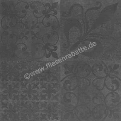 Keraben Priorat Grafito 60x60 cm Bodenfliese / Wandfliese Modul Matt Eben Naturale GHW4203J | 45889