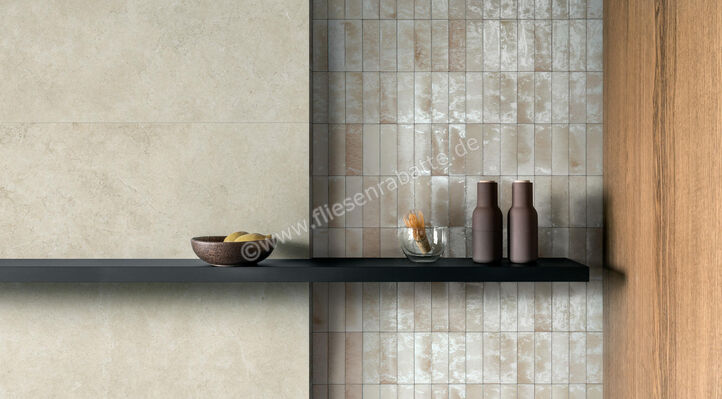 Ragno Realstone_Argent Avorio 60x120 cm Bodenfliese / Wandfliese 6mm Matt Eben Naturale R8SR | 459816