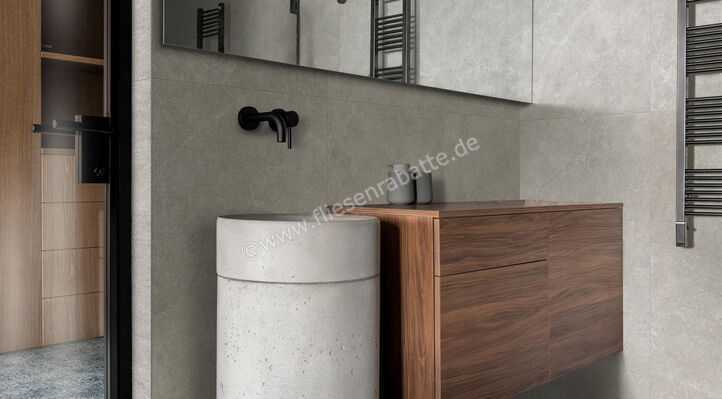 Ragno Realstone_Argent Ghiaccio 60x120 cm Bodenfliese / Wandfliese PTV R10/B Matt Eben Naturale R9KM | 459819