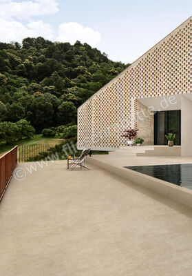  Atlas Concorde Boost Stone Outdoor Cream 60x120x2 cm Terrassenplatte Matt Strukturiert Sensitech A67S | 461490