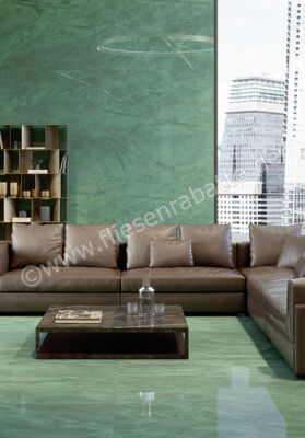  Atlas Concorde Marvel Gala Exotic Green 60x120 cm Bodenfliese / Wandfliese Glänzend Eben Lappato AFXP | 461643
