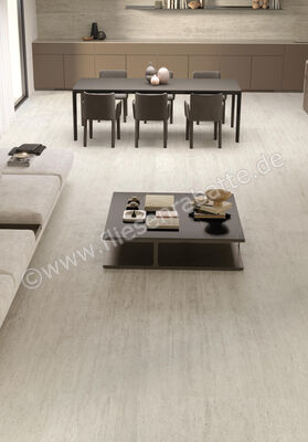 Atlas Concorde Marvel Travertine White Vein 60x120 cm Bodenfliese / Wandfliese Matt Eben Sensitech A8UW | 461787