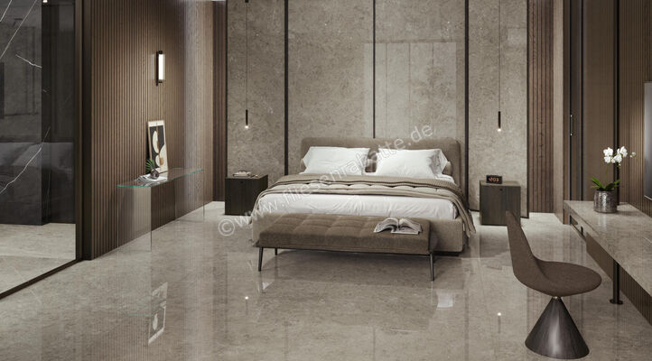  Atlas Concorde Marvel Meraviglia Grigio Elegante 60x120 cm Bodenfliese / Wandfliese Glänzend Eben Lappato AJHW | 461973