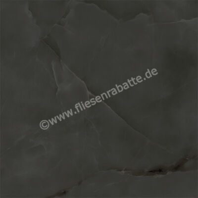 Atlas Concorde Marvel Onyx Noir 120x120 cm Bodenfliese / Wandfliese Glänzend Eben Lappato AJBN | 462474