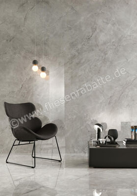  Atlas Concorde Marvel X Grey Cloud 30x60 cm Bodenfliese / Wandfliese Glänzend Eben Lappato AFWB | 464031