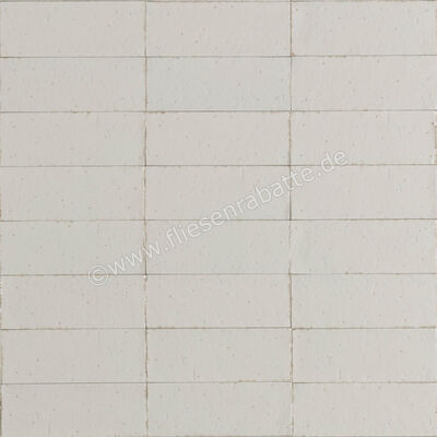 Ragno Glace Bianco 7.5x20 cm Wandfliese Glänzend Strukturiert RAEV | 464916