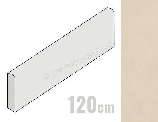  Atlas Concorde Boost Natural Pro Oat 7.2x120 cm Sockel Matt Eben Sensitech ARAH | 466311
