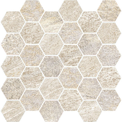  Villeroy & Boch Montagne Ivory 5.4x6.2 cm Mosaik Matt Strukturiert VilbostonePlus 2040 RC10 8 | 471380