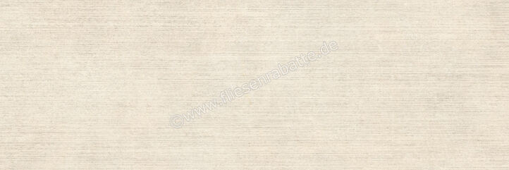 Villeroy & Boch Unit Five Creme Stripes 30x90 cm Wandfliese Matt Strukturiert CeramicPlus 1340 FT11 0 | 472382