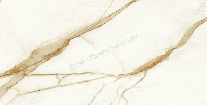  Atlas Concorde Marvel Shine Calacatta Imperiale 75x150 cm Bodenfliese / Wandfliese Glänzend Eben Lappato A7GD | 473297