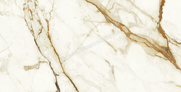  Atlas Concorde Marvel Shine Calacatta Imperiale 75x150 cm Bodenfliese / Wandfliese Glänzend Eben Lappato A7GD | 473303