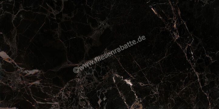 Ceramiche Caesar Anima Nero Atlante 60x120 cm Bodenfliese / Wandfliese Glänzend Eben Lucidato ADNV CAE | 474653