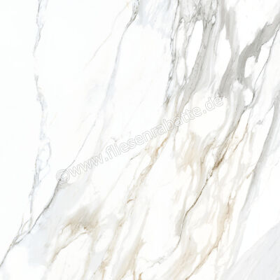  Ceramiche Caesar Marble Inspiration Anima Ever Apuan Gold 120x120 cm Bodenfliese / Wandfliese Glänzend Eben Lucidato AFBG CAE | 474890
