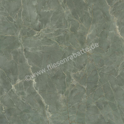  Ceramiche Caesar Marble Inspiration Anima Ever Sage Green 120x120 cm Bodenfliese / Wandfliese Glänzend Eben Lucidato AFBJ CAE | 474959