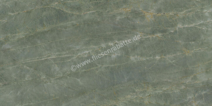  Ceramiche Caesar Marble Inspiration Anima Ever Sage Green 60x120 cm Bodenfliese / Wandfliese Glänzend Eben Lucidato AFBP CAE | 474992