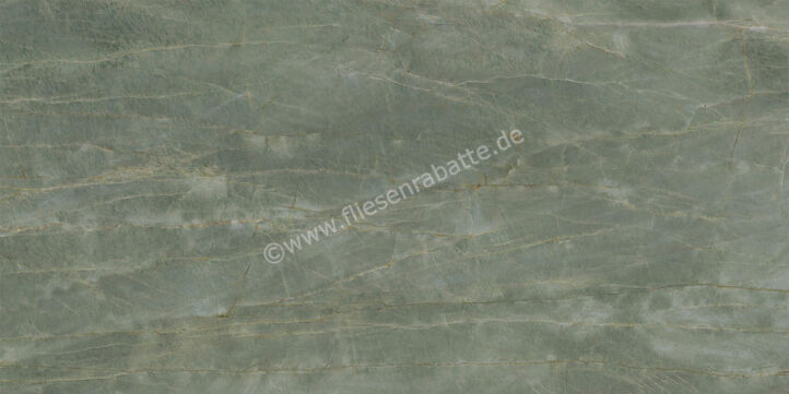  Ceramiche Caesar Marble Inspiration Anima Ever Sage Green 60x120 cm Bodenfliese / Wandfliese Glänzend Eben Lucidato AFBP CAE | 474998