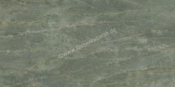  Ceramiche Caesar Marble Inspiration Anima Ever Sage Green 60x120 cm Bodenfliese / Wandfliese Glänzend Eben Lucidato AFBP CAE | 475010