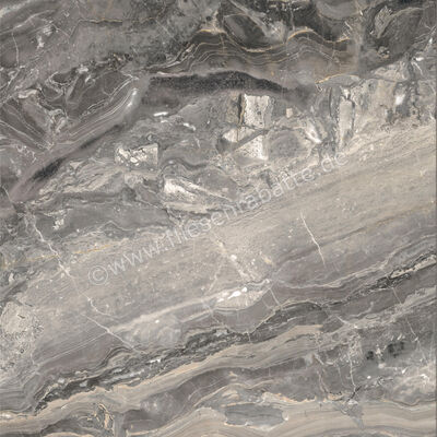  Ceramiche Caesar Marble Inspiration Anima Futura Keen Grey 120x120 cm Bodenfliese / Wandfliese Glänzend Eben Lucidato AGCG CAE | 475286