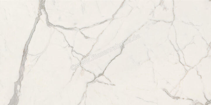 Ceramiche Caesar Anima Futura Majestic White 60x120 cm Bodenfliese / Wandfliese Glänzend Eben Lucidato AGB5 CAE | 475448