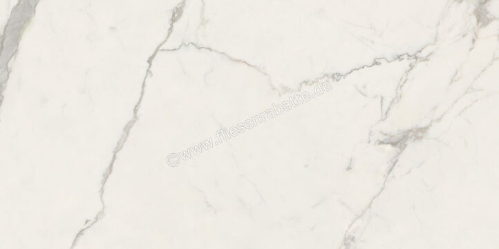  Ceramiche Caesar Marble Inspiration Anima Futura Majestic White 60x120 cm Bodenfliese / Wandfliese Glänzend Eben Lucidato AGB5 CAE | 475451