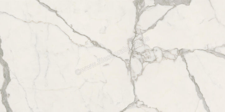  Ceramiche Caesar Marble Inspiration Anima Futura Majestic White 60x120 cm Bodenfliese / Wandfliese Glänzend Eben Lucidato AGB5 CAE | 475466