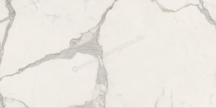  Ceramiche Caesar Marble Inspiration Anima Futura Majestic White 60x120 cm Bodenfliese / Wandfliese Glänzend Eben Lucidato AGB5 CAE | 475469