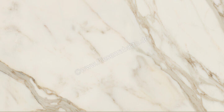  Ceramiche Caesar Marble Inspiration Anima Futura Golden White 60x120 cm Bodenfliese / Wandfliese Glänzend Eben Lucidato AGB4 CAE | 475511