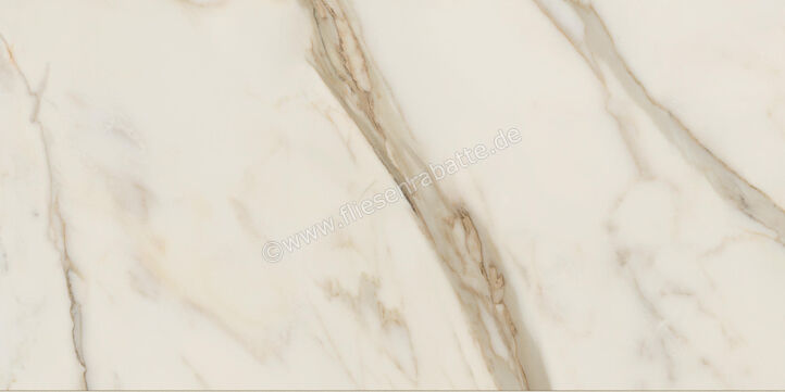  Ceramiche Caesar Marble Inspiration Anima Futura Golden White 60x120 cm Bodenfliese / Wandfliese Glänzend Eben Lucidato AGB4 CAE | 475517
