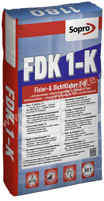 Sopro Bauchemie FDK 1-K 1180 Fixier- & DichtKleber 1-K 5 Kg Beutel 7718005 | 475694