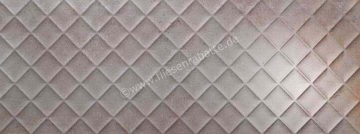 Love Tiles Metallic Iron 45x120 cm Dekor Chess Matt Strukturiert Naturale B678.0015.003 | 47824