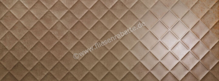 Love Tiles Metallic Rust 45x120 cm Dekor Chess Matt Strukturiert Naturale B678.0015.006 | 47827