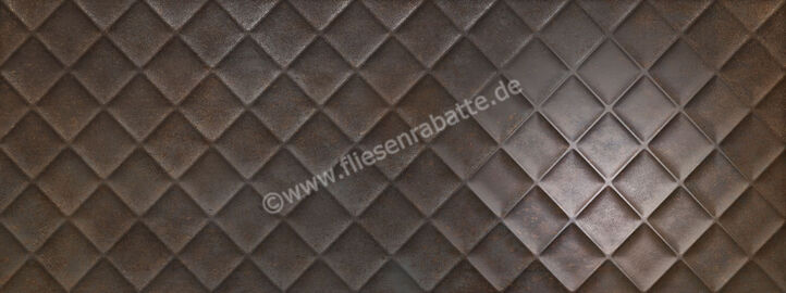 Love Tiles Metallic Carbon 45x120 cm Dekor Chess Matt Strukturiert Naturale B678.0015.009 | 47833