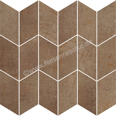 Love Tiles Metallic Rust 35x35 cm Mosaik Arrow Matt Eben Naturale B663.0115.006 | 47932