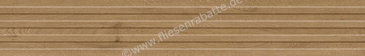 Ceramiche Caesar Rever Choko 20x100 cm Wandfliese Stave 3D Matt Strukturiert Naturale AHK4 CAE | 480197