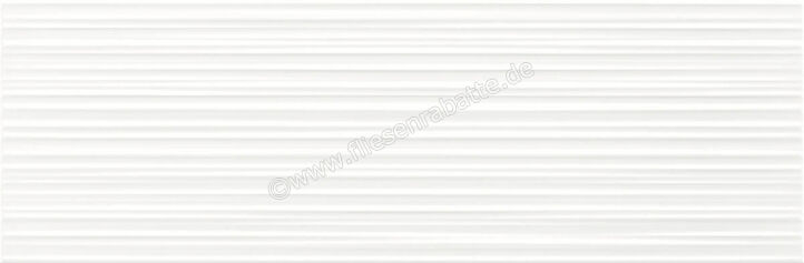  Ragno Freestyle White 25x76 cm Wandfliese Fibra 3D Matt Strukturiert Satin R02C | 482813