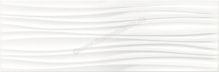  Ragno Freestyle White 25x76 cm Wandfliese Curva 3D Glänzend Strukturiert Glossy R5QY | 482828