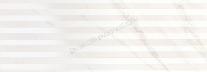 Love Tiles Precious Calacatta 35x100 cm Dekor Superb Glänzend Eben Naturale B664.0123.095 | 48371