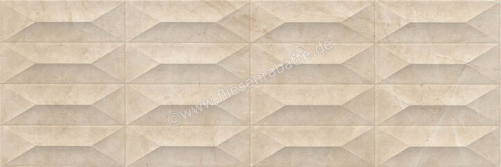 Ragno Imperiale Avorio 30x90 cm Wandfliese Gemma 3D Glänzend Strukturiert Glossy R759 | 483986