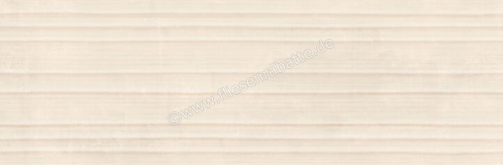 Ragno Now Avorio 25x76 cm Wandfliese Struttura 3D Rigo Matt Strukturiert Semimatt R9MZ | 486785