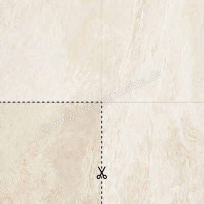 Villeroy & Boch My Earth OUTDOOR 20 Hellbeige 40x40x2 cm Terrassenplatte Schnittmuster Matt Strukturiert VilbostonePlus 2816 RU10 0 SM | 486956