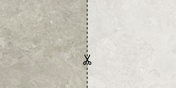  Ceramiche Caesar Portraits Outdoor Newport 60x60x2 cm Terrassenplatte Schnittmuster Matt Strukturiert Naturale AG5U CAE SM | 486974